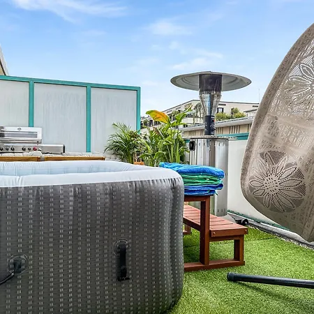 Zentrales Penthouse In Mit Whirlpool & Billard Apartamento *